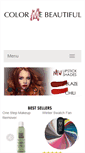 Mobile Screenshot of colormebeautiful.com